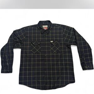 DIXXON Dark Checkered Men's Shirt